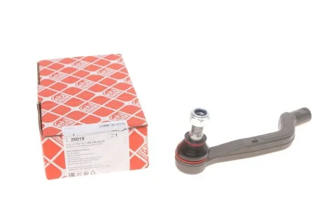 Наконечник тяги рульової з гайкою для Mercedes FEBI BILSTEIN 26018 фото товару