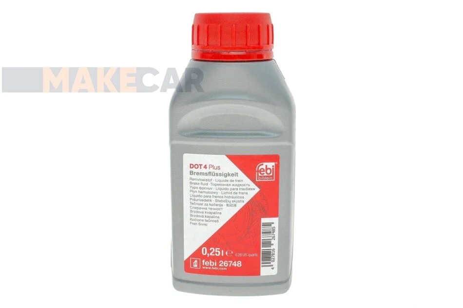 <strong>Гальмівна рідина FEBI (DOT 4+), 0.25л FEBI BILSTEIN 26748 (фото 1)</strong>