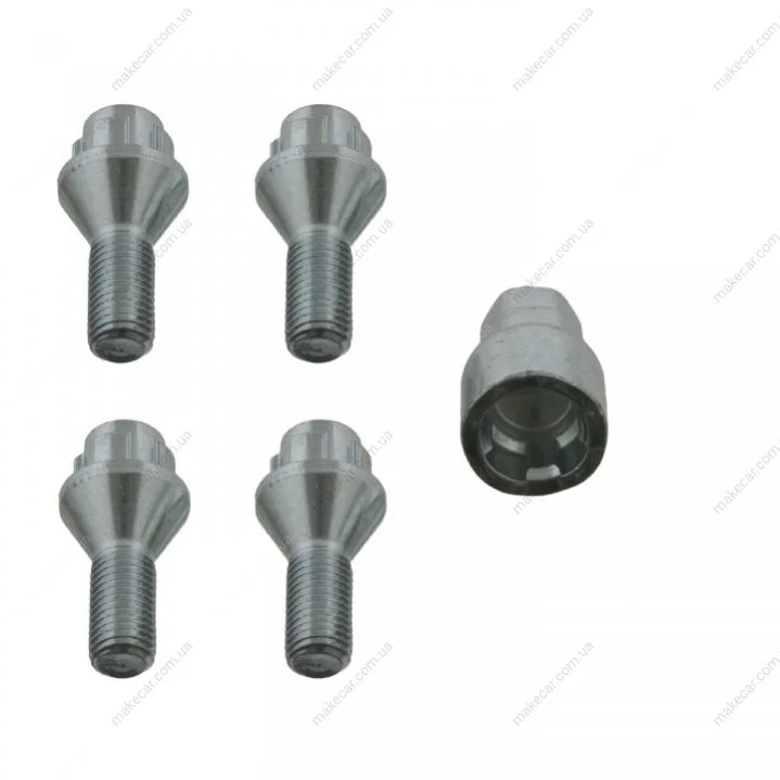 <strong>Комплект колісних болтів із замком FEBI BILSTEIN 27047 (фото 1)</strong>