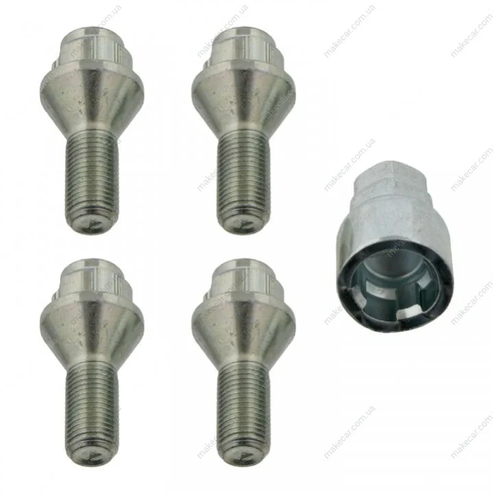 <strong>FEBI CITROEN Набор болтов секреток + головка для отвинчивания - Citroen, Peugeot FEBI BILSTEIN 27051 (фото 1)</strong>