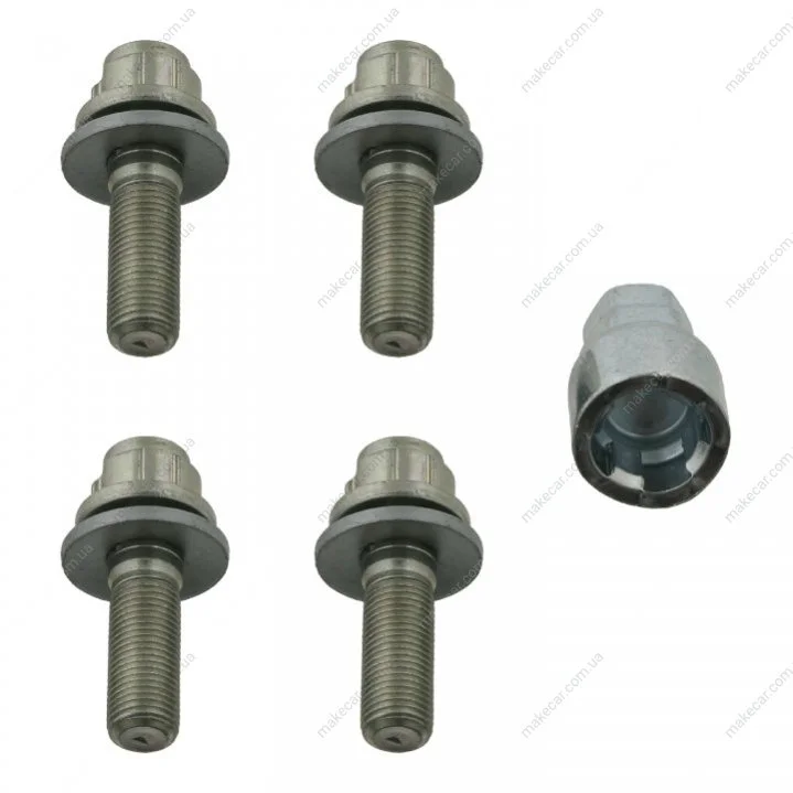 <strong>Комплект колісних болтів із замком FEBI BILSTEIN 27053 (фото 1)</strong>