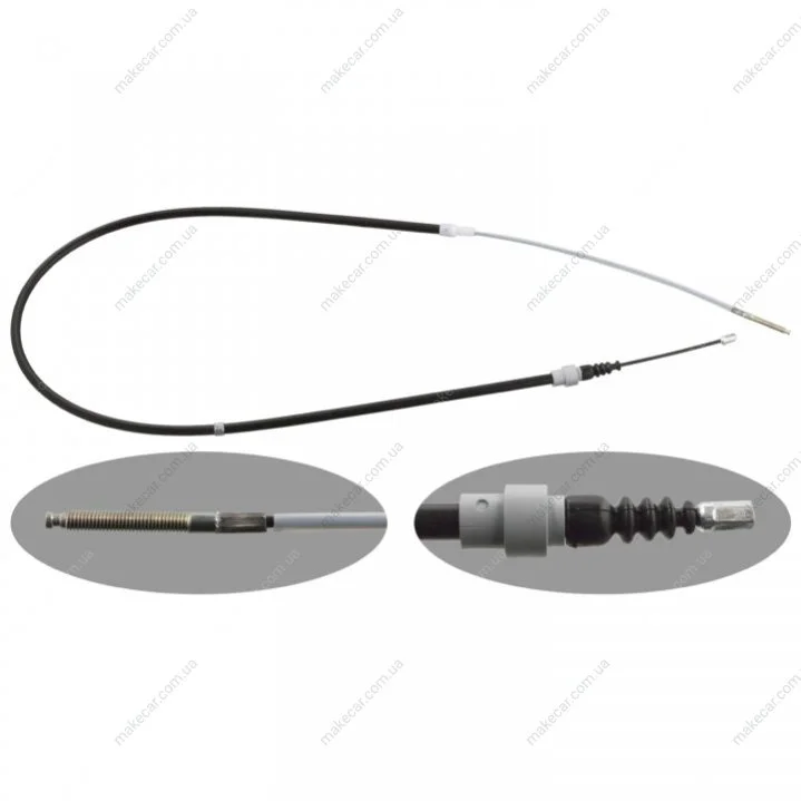 <strong>Трос, стояночная тормозная система VAG FEBI BILSTEIN 27154 (фото 1)</strong>