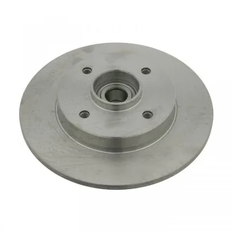 FEBI CITROEN Диск тормозной задн (c подш, с кольцом ABS) Citroen C3,C4 Peugeot 207,307 (249*9) для Citroen, Peugeot FEBI BILSTEIN 27201 фото товару