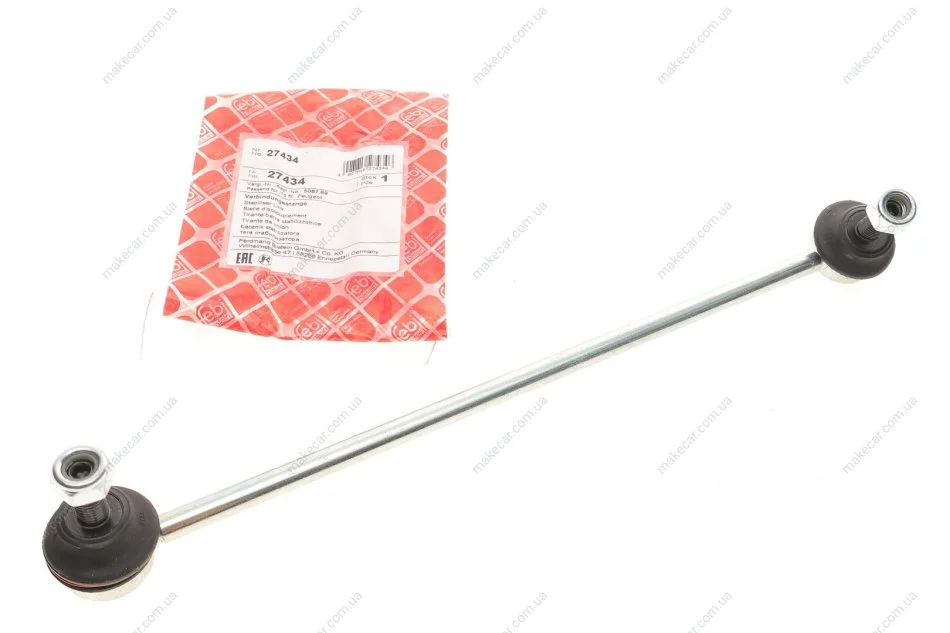 <strong>Кронштейн(тяга) стабілізатора з гайками FEBI BILSTEIN 27434 (фото 1)</strong>