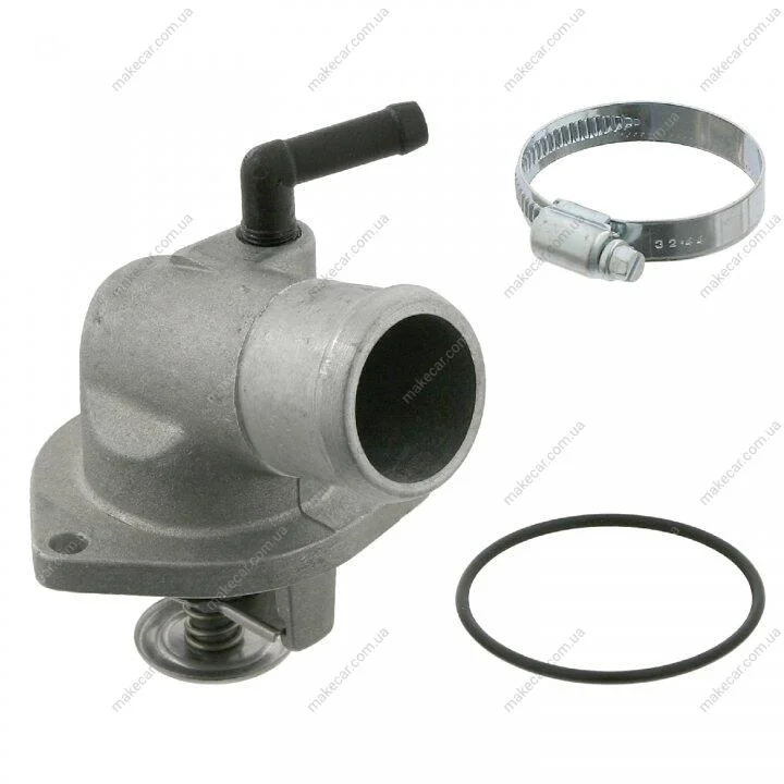 <strong>Термостат системи охолодження (92 107°C, в корпусі) CHEVROLET LACETTI OPEL ASTRA F, ASTRA F CLASSIC, ASTRA G, ASTRA G CLASSIC, ASTRA G/KOMBI, CORSA B, TIGRA, VECTRA B, ZAFIRA A 1.4-1.8 07.94-12.11 FEBI BILSTEIN 28349 (фото 1)</strong>