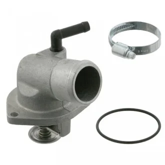 Термостат системи охолодження (92 107°C, в корпусі) CHEVROLET LACETTI OPEL ASTRA F, ASTRA F CLASSIC, ASTRA G, ASTRA G CLASSIC, ASTRA G/KOMBI, CORSA B, TIGRA, VECTRA B, ZAFIRA A 1.4-1.8 07.94-12.11 для Opel, Vauxhall, Saab FEBI BILSTEIN 28349 фото товару