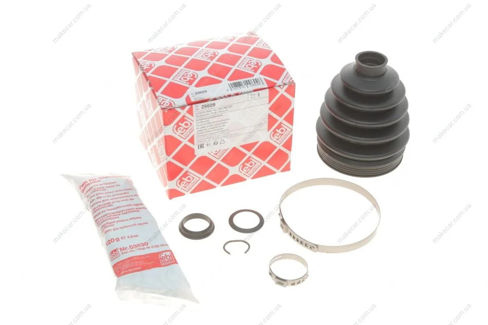 <strong>Ремонтний комплект пильника шруса з елементами монтажу FEBI BILSTEIN 29609 (фото 1)</strong>