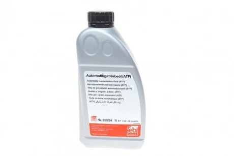 Олива трансмісійна ATF, 1л. червона для Toyota, Lexus FEBI BILSTEIN 29934 фото товару