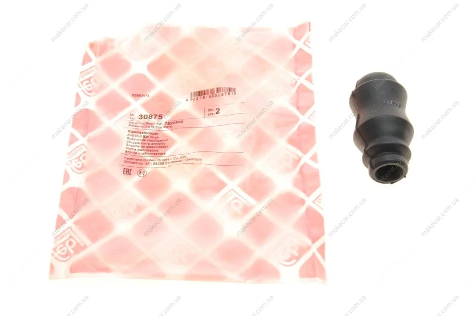 <strong>Подушка(втулка) стабілізатора FEBI BILSTEIN 30875 (фото 1)</strong>