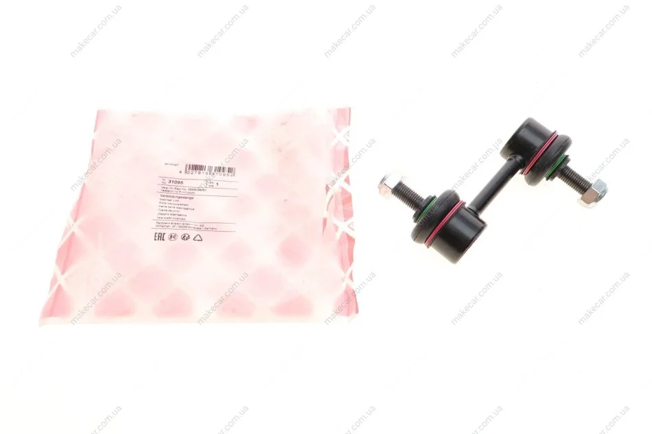 <strong>Кронштейн(тяга) стабілізатора з гайками FEBI BILSTEIN 31095 (фото 1)</strong>