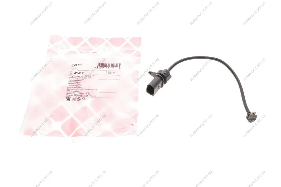 <strong>Датчик зносу гальмівних колодок FEBI BILSTEIN 31410 (фото 1)</strong>