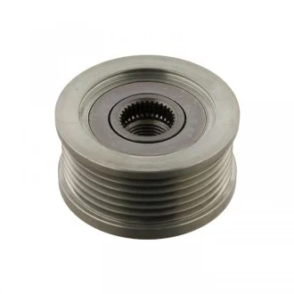 FEBI FIAT Шкив генератора Doblo,Punto,Astra,Vectra 1.9 CDTI для Alfa Romeo, Fiat, Opel, Lancia, Saab FEBI BILSTEIN 31754 фото товару
