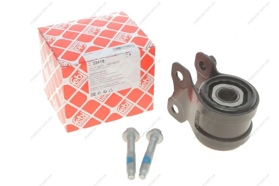<strong>Сайлентблок важеля FORD FOCUS II, C-MAX, MAZDA 3, 5 03-12 зад. міст (Вир-во FEBI) FEBI BILSTEIN 32418 (фото 1)</strong>