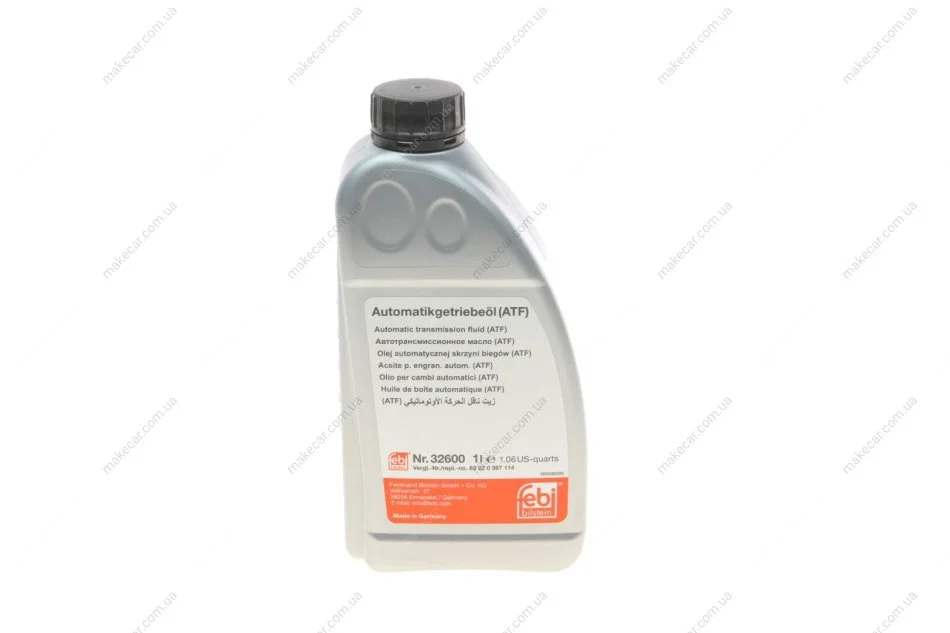 <strong>Олива трансмісійна ATF Febi, 1л. червона FEBI BILSTEIN 32600 (фото 1)</strong>