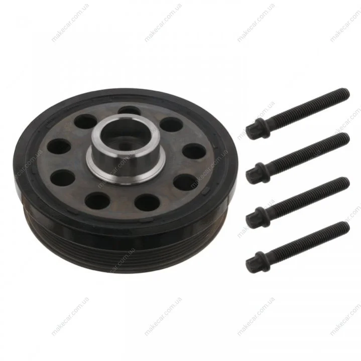 <strong>FEBI BMW шків к/вала (+ болти) E60/E90/X1/X3 2.0d FEBI BILSTEIN 33077 (фото 1)</strong>