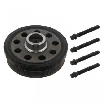 FEBI BMW шків к/вала (+ болти) E60/E90/X1/X3 2.0d для BMW FEBI BILSTEIN 33077 фото товару