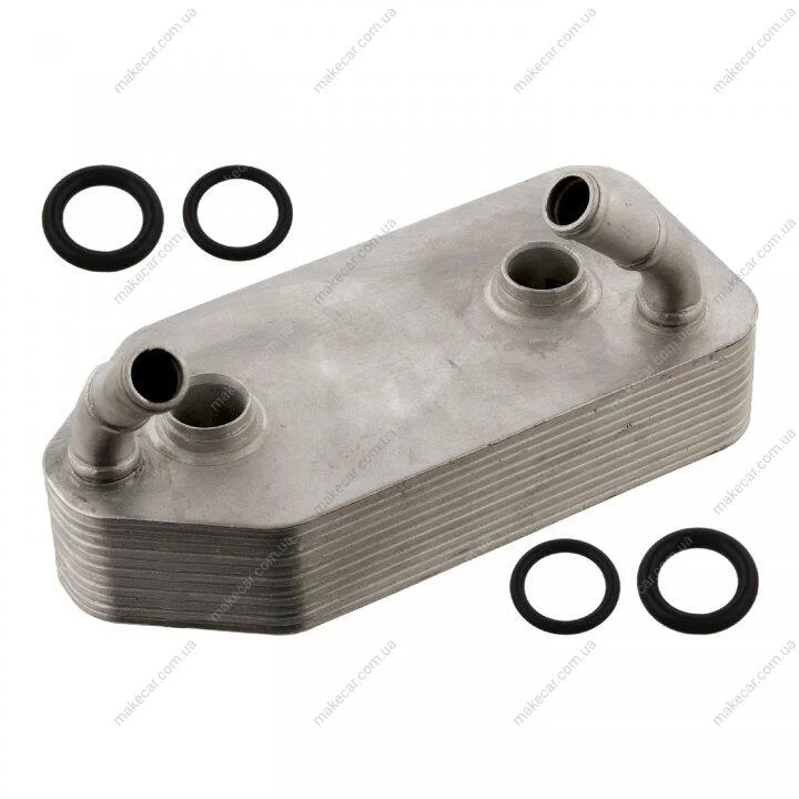 <strong>Масляний радіатор AUDI A3 SEAT CORDOBA, CORDOBA VARIO, CORDOBA VARIO/KOMBI, IBIZA II, LEON, TOLEDO II SKODA OCTAVIA I, OCTAVIA I/KOMBI VW BORA, BORA I, CALIFORNIA T4 CAMPER 1.0-3.2 08.88-12.13 FEBI BILSTEIN 33837 (фото 1)</strong>