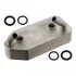 Масляний радіатор AUDI A3 SEAT CORDOBA, CORDOBA VARIO, CORDOBA VARIO/KOMBI, IBIZA II, LEON, TOLEDO II SKODA OCTAVIA I, OCTAVIA I/KOMBI VW BORA, BORA I, CALIFORNIA T4 CAMPER 1.0-3.2 08.88-12.13 для Volkswagen, Audi, Skoda, Seat FEBI BILSTEIN 33837 фото товару