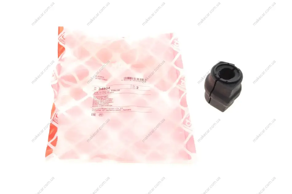 <strong>Подушка(втулка) стабілізатора FEBI BILSTEIN 34804 (фото 1)</strong>