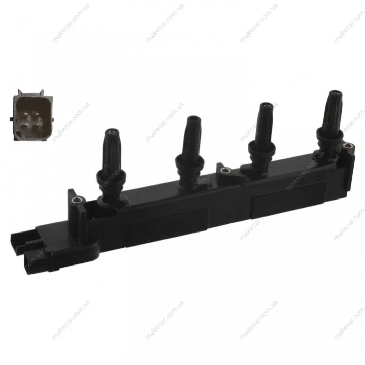 <strong>FEBI CITROEN Катушка зажигания C4,5,Jumpy,Peugeot 206,307,406,407 FEBI BILSTEIN 37080 (фото 1)</strong>
