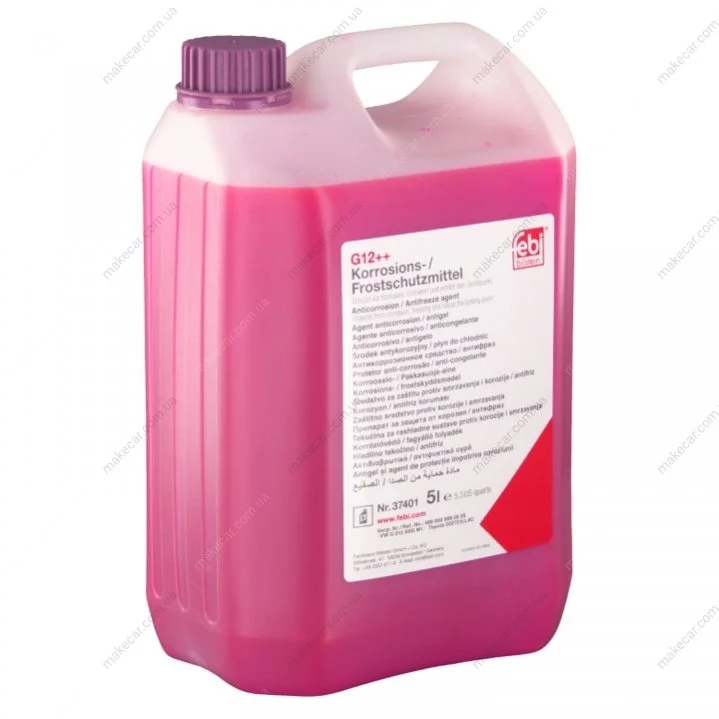<strong>Антифриз-концентрат G12++, 5л. фіолетовий FEBI BILSTEIN 37401 (фото 1)</strong>