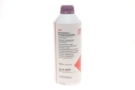 Антифриз-концентрат G13, 1,5л. фіолетовий для FEBI BILSTEIN 38200 фото товару