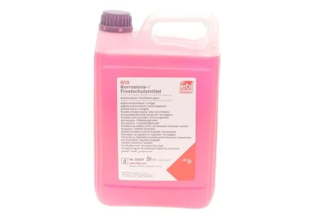 Антифриз-концентрат G13, 5л. фіолетовий для FEBI BILSTEIN 38201 фото товару