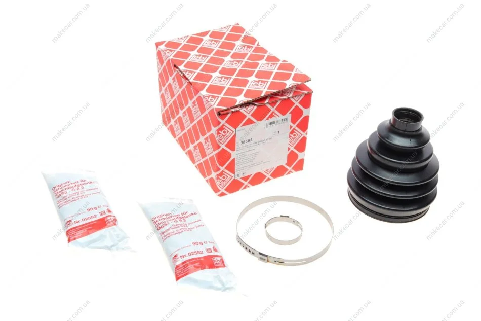 <strong>Ремонтний комплект пильника шруса з елементами монтажу FEBI BILSTEIN 38562 (фото 1)</strong>