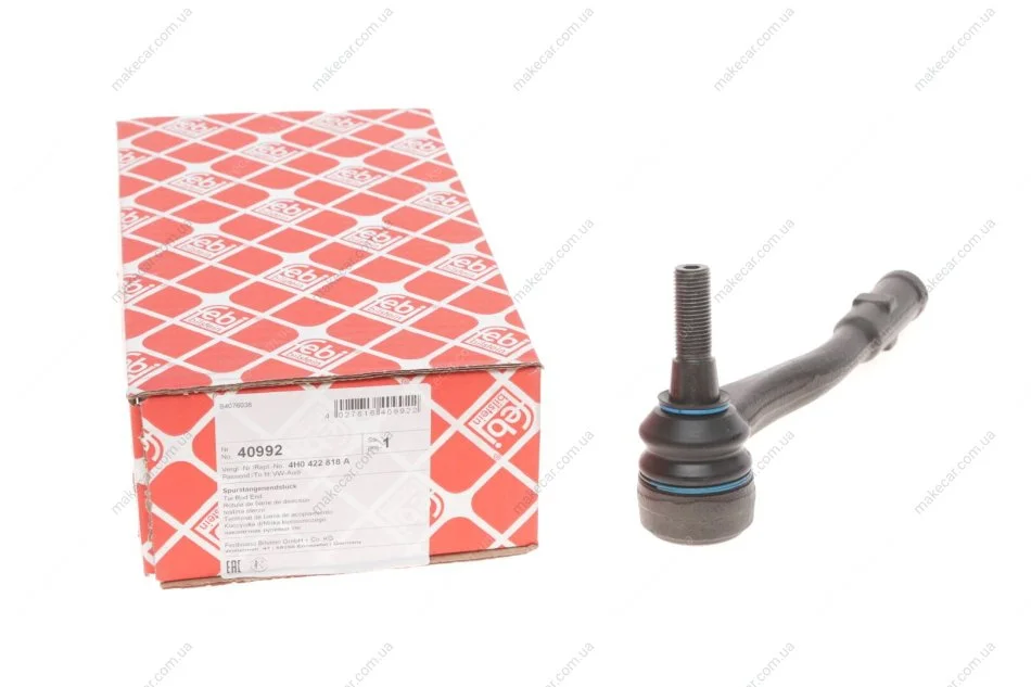 <strong>Наконечник рульових тяг Audi A8/S8 quattro " R FEBI BILSTEIN 40992 (фото 1)</strong>