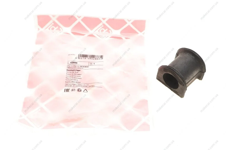<strong>Подушка(втулка) стабілізатора FEBI BILSTEIN 42866 (фото 1)</strong>