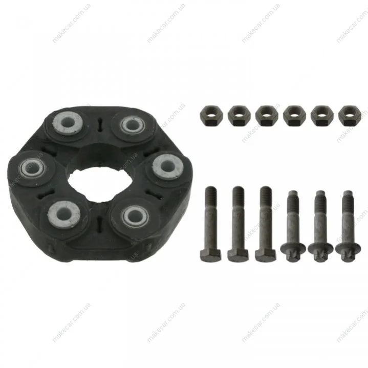 <strong>FEBI BMW Муфта кард. вала. (зад.) с крепежом 3 E90 -11 FEBI BILSTEIN 43522 (фото 1)</strong>
