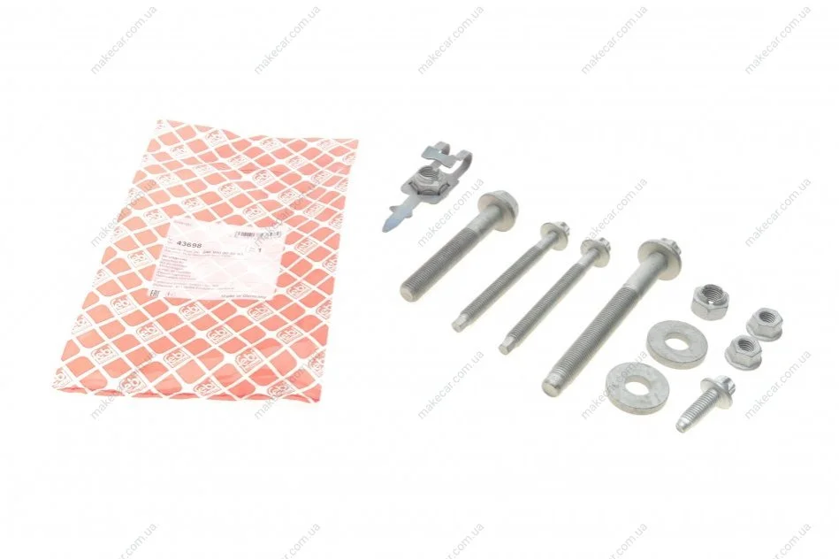<strong>К-т монтажний важеля(к-т болтів+ гайок+шайб) FEBI BILSTEIN 43698 (фото 1)</strong>