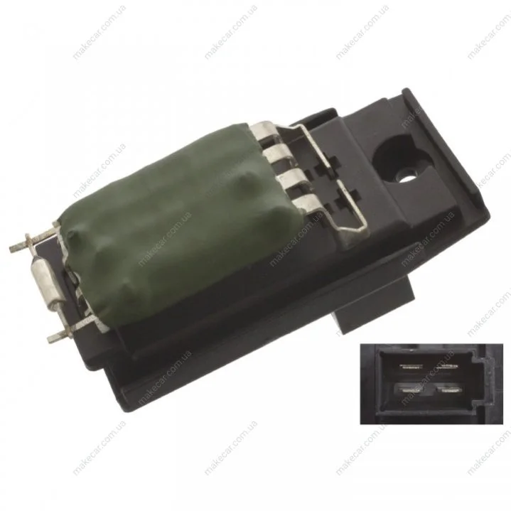<strong>Резистор электродвигателя вентилятора FEBI BILSTEIN 45415 (фото 1)</strong>