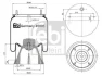 <strong>Подушка амортизуюча (зі стаканом) FEBI BILSTEIN 45995 (фото 1)</strong>