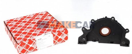 FEBI VW Сальник с корпусом Audi A1/3/4/5/6,Q3/5,Skoda Octavia III,Golf VII,Passat,Tiguan 1.6/2.0TDI FEBI BILSTEIN 46749 (фото 1)