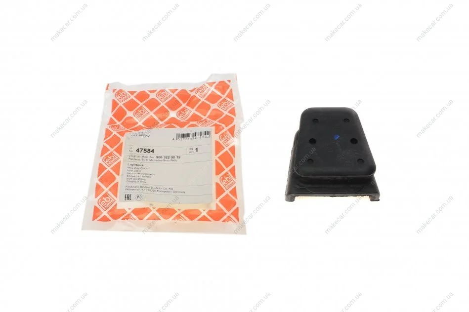 <strong>Подушка рессоры A 906 322 00 19 FEBI BILSTEIN 47584 (фото 1)</strong>