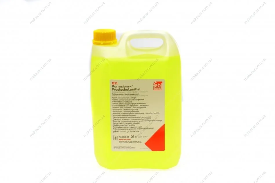 <strong>Антифриз-концентрат G11, 5л. жовтий FEBI BILSTEIN 88541 (фото 1)</strong>