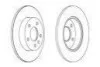 <strong>Комплект гальмівних колодок з 4 шт. дисків FERODO DDF1044C (фото 1)</strong>
