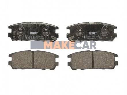 Колодки гальмівні дискові для Opel, Great Wall, ISUZU FERODO FDB1017 фото товару