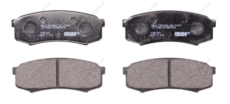 <strong>Гальмівні колодки дискові FERODO FDB1021 (фото 1)</strong>