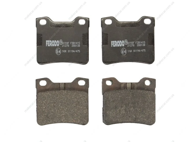 <strong>Гальмівні колодки, дискові FERODO FDB1415 (фото 1)</strong>