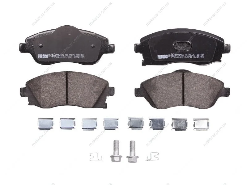 <strong>Гальмівні колодки перед. Combo 01-04/Corsa 01- FERODO FDB1424 (фото 1)</strong>