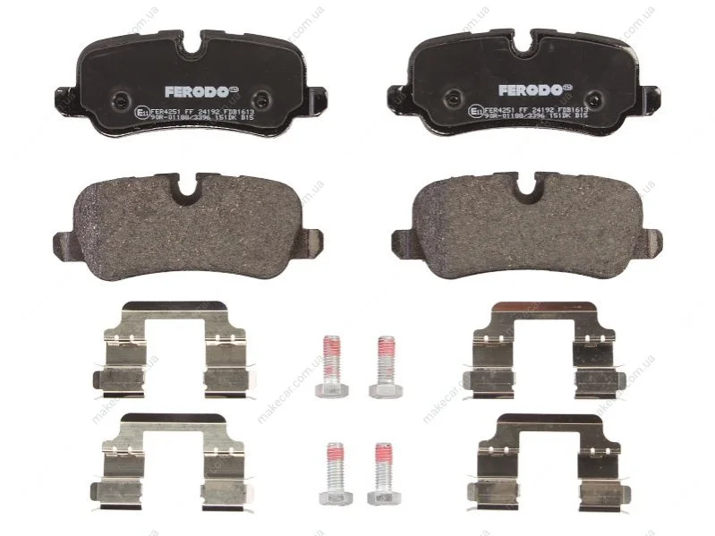 <strong>Колодки гальмівні дискові FERODO FDB1613 (фото 1)</strong>