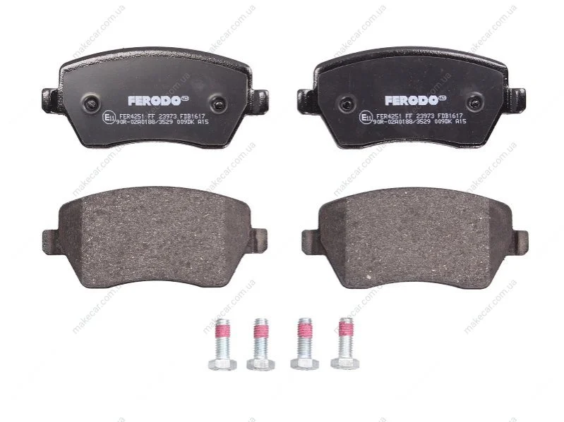<strong>Гальмівні колодки дискові FERODO FDB1617 (фото 1)</strong>