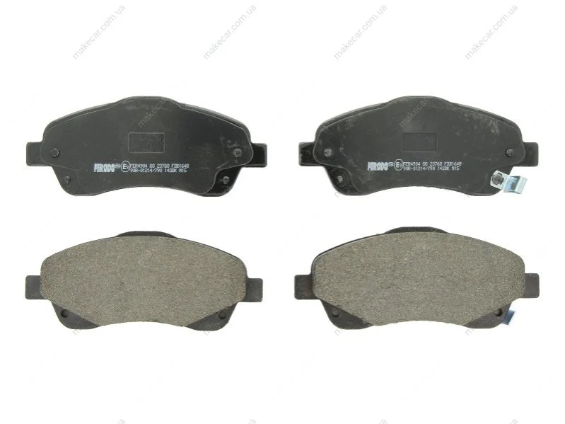 <strong>Колодки тормозные передние Toyota Avensis 00-08 (bosch) FERODO FDB1648 (фото 1)</strong>