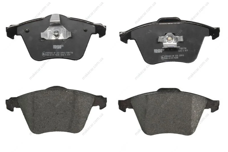 <strong>Гальмівні колодки дискові FERODO FDB1706 (фото 1)</strong>