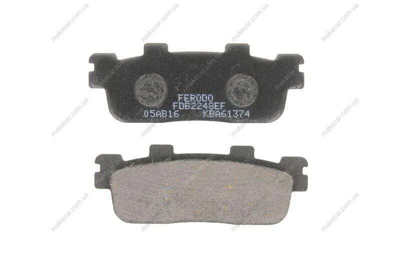 <strong>Гальмівна колодка (диск) FERODO FDB2248EF (фото 1)</strong>