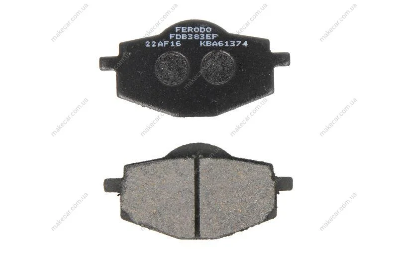 <strong>Гальмівна колодка (диск) FERODO FDB383EF (фото 1)</strong>