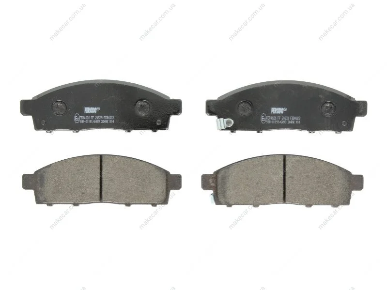 <strong>Колодки гальмівні передні Mitsubishi L200 05-15 (tokico) FERODO FDB4023 (фото 1)</strong>