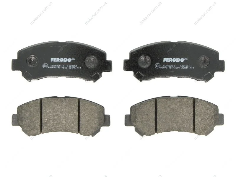 <strong>Колодки гальмівні дискові FERODO FDB4051 (фото 1)</strong>